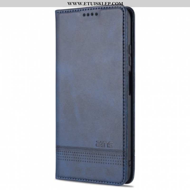 Etui Na Telefon do Xiaomi Redmi Note 10 / 10S Etui Folio Stylizacja Skóry Azns